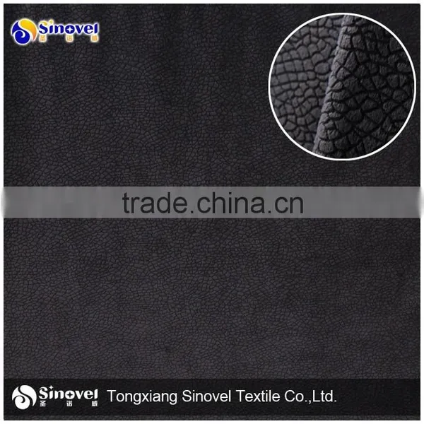 100%Polyester Microsoft Warp Knitting Velboa Burnout Sofa Furniture Fabric photo-2