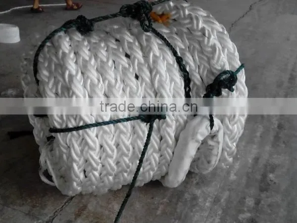 PP 8 Strands Mooring Rope With Both End Eye Splicing photo-5
