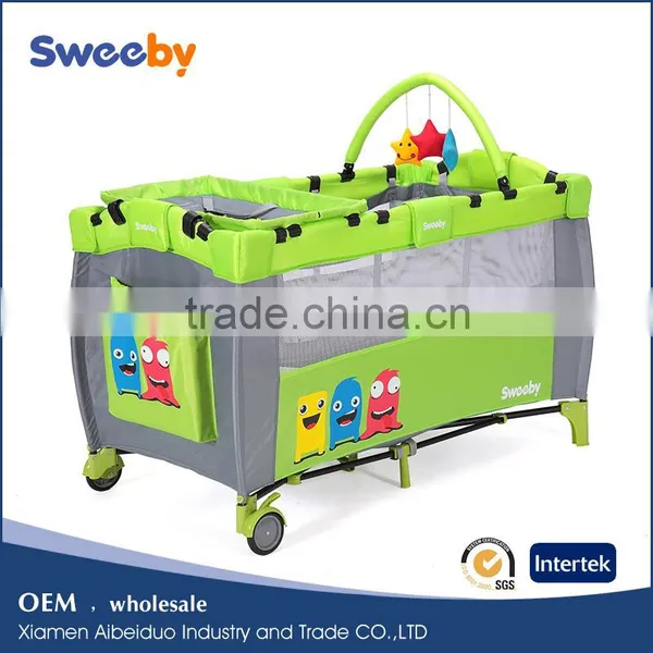 Large Size Baby Playard, Child Playpen, Portable Baby Cribs