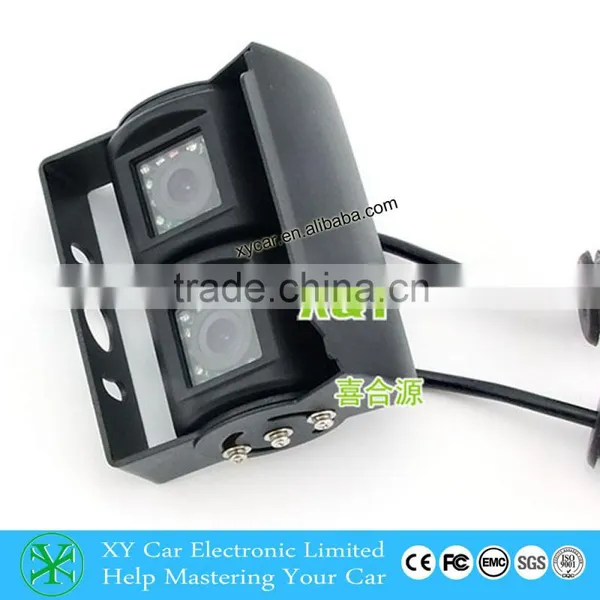 Dual Lens Bus Cctv Cameracctv True Vision ir Led Reverse Camera Auto Rear View Camera XY-1203 photo-4