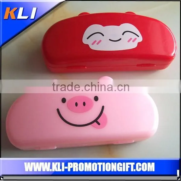 Clear Plastic Eyeglass Cases Glasses Cloth Case photo-3