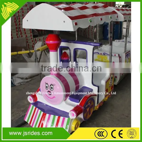 Amusement Park Kids Electric Train Thomas Train Track Rides for Sale photo-2