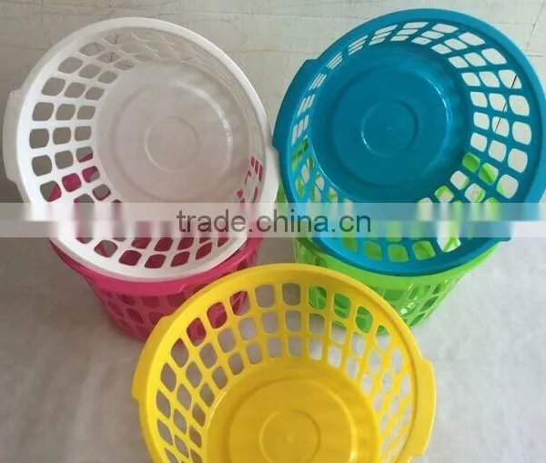 YXW806 ROUND LAUNDRY BASKET,COLORFUL BASKET FOR DIRTY CLOTHES,MINI LAUNDRY BASKET photo-3