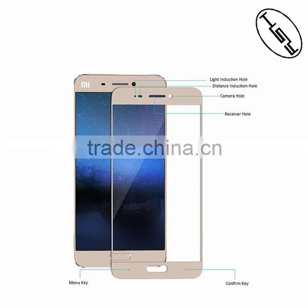 HUYSHE Cell Phone Anti-expolsion Screen 2.5D Full Cover Guard for Xiaomi 5S/5S Plus 9H Tempered Glass Protector photo-3