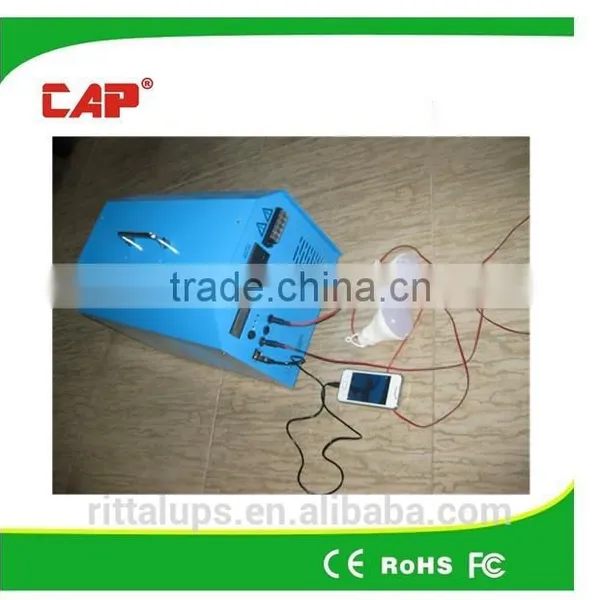 Portable 1000w Solar Panels System With Built in Solar Controller Inverter Battery photo-2