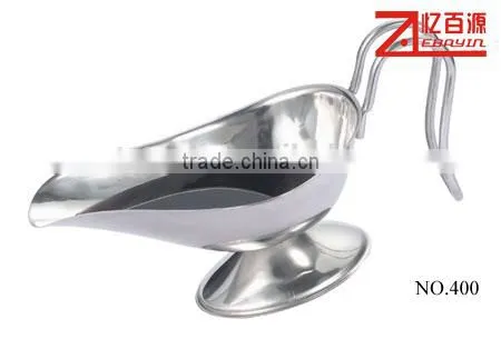 Hot Selling in Europe Stainless Steel Oil Pot Gravy Boats