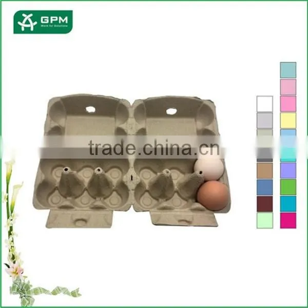Eco Friendly Biodegradable Recycled Cardboard Pulp Box Paper Egg Tray Boxes photo-2