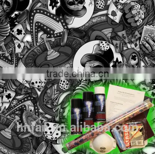 Skull Pattern Water Transfer Printing Film photo-3