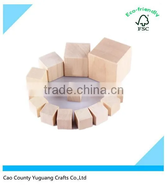 Wholesale Eco-frirndly Woden Puzzle Blocks Any Size