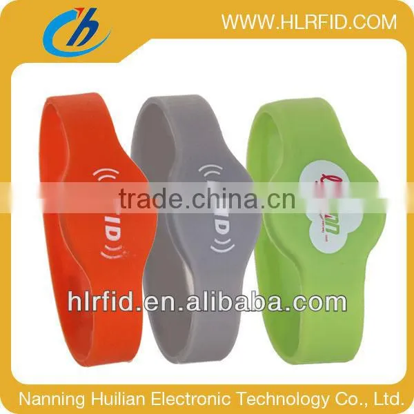 LF EM4305 Chip PVC/silicone Rfid Children Tracking Wristbands/bracelets