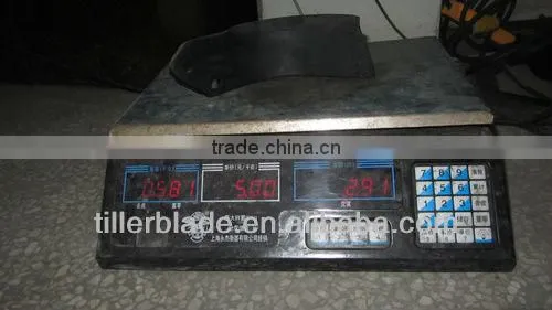 High Quality Black Color 65Mn Steel Agroculture Tiller Blade photo-2