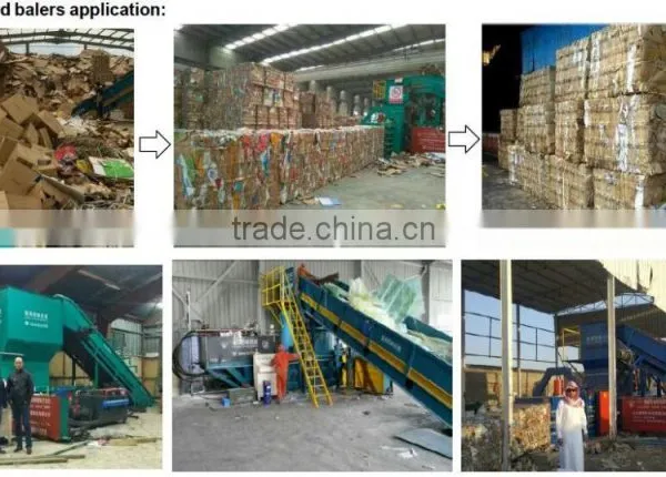 Automatic Waste Paper Baler/ Newspaper Baling Press/cardboard Baler photo-5