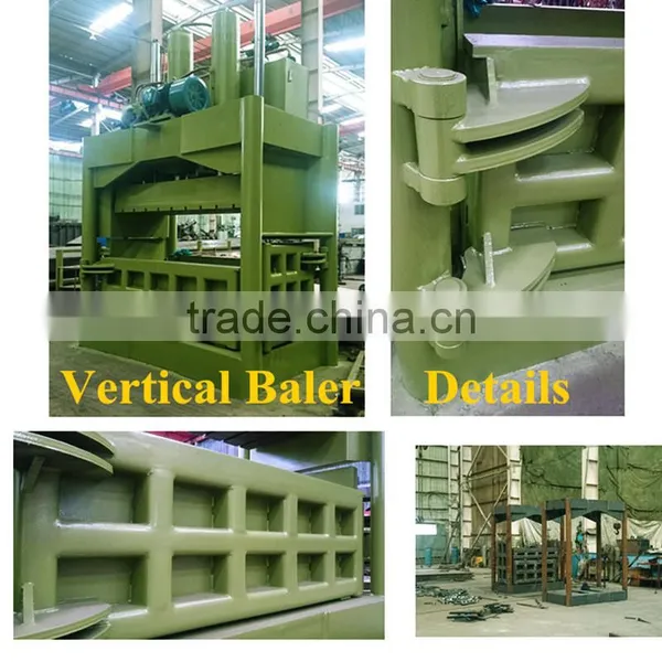 350T Vertical Hydraulic Aluminum Scrap Copper Metal Compactor photo-5