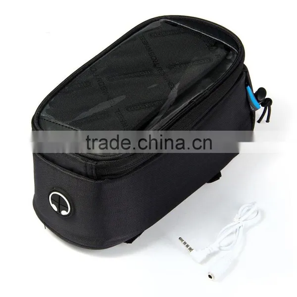 Roswheel Bicycle Saddle Phone Bag For 5.5 Inch Touch Screen Phone Holder Handlebar Pack 3 Colors S M L photo-5