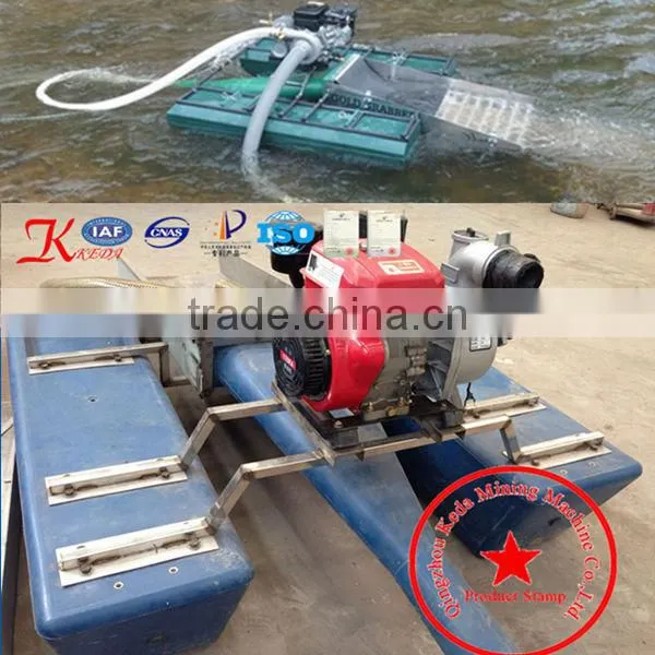 Mini Type Gold Mining Machine in River photo-3