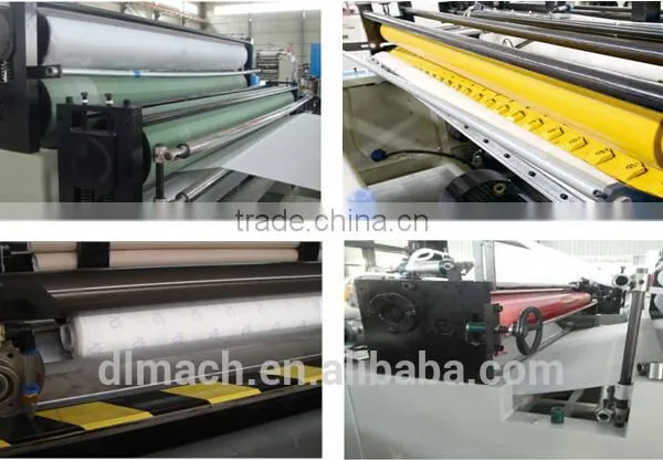 1092B PLC Fully Automatic Embossed & Perforating Tissue Roll Machine photo-3