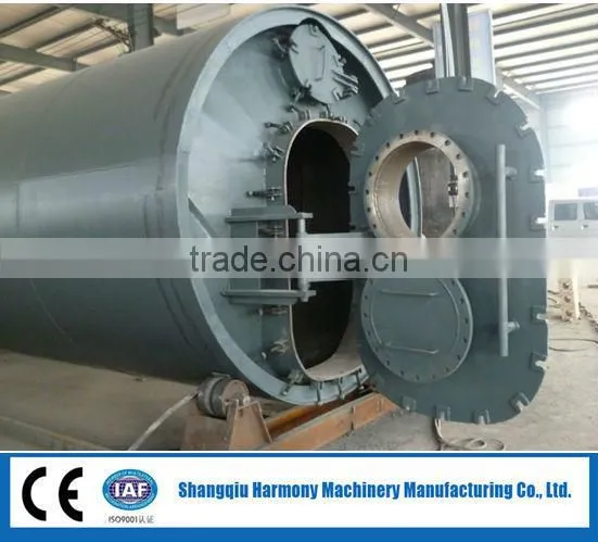 China Manufacturer Waste Rubber/tire/plastic Pyrolysis Plant