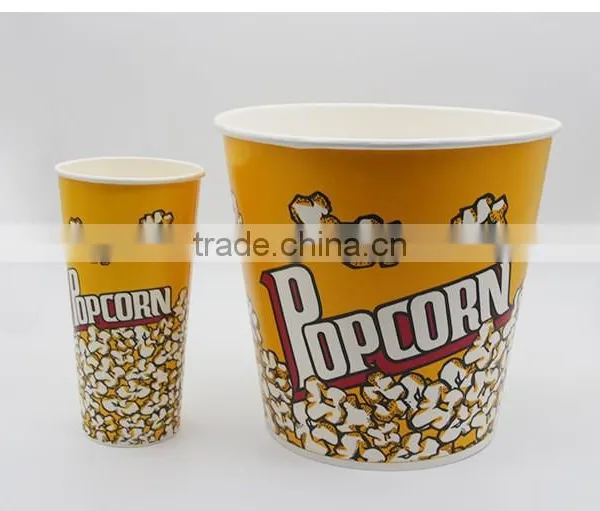 70oz Disposable Paper Popcorn Bucket, Popcorn Cups photo-3