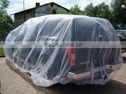PE Plastic Auto Disposable Car Covers photo-2