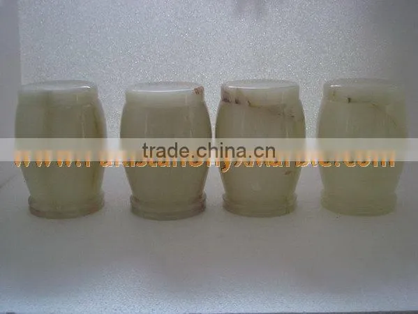 NICE & SHINE Hot Sale Popular URNS ONYX MARBLE HANDICRAFTS photo-2