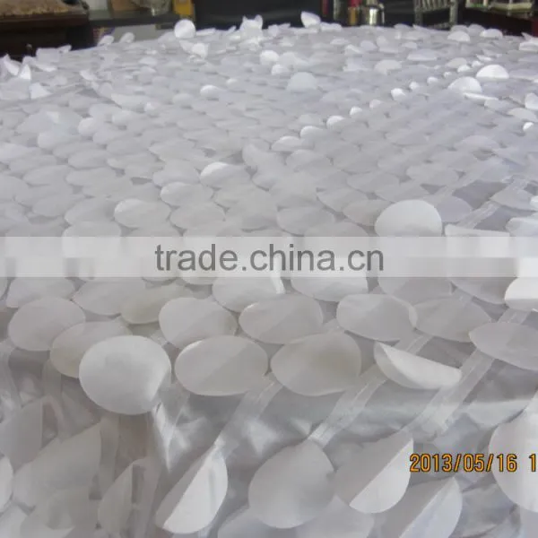 Various Color Wedding Fancy Petal Table Cloth photo-3