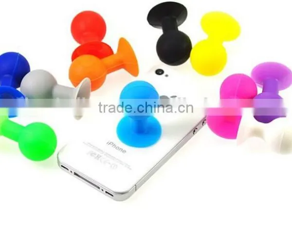 Multi Colors Silicone Unversial Stand Holders For Smart Mobile Phone -- Stand Holder For Electronic Device photo-2