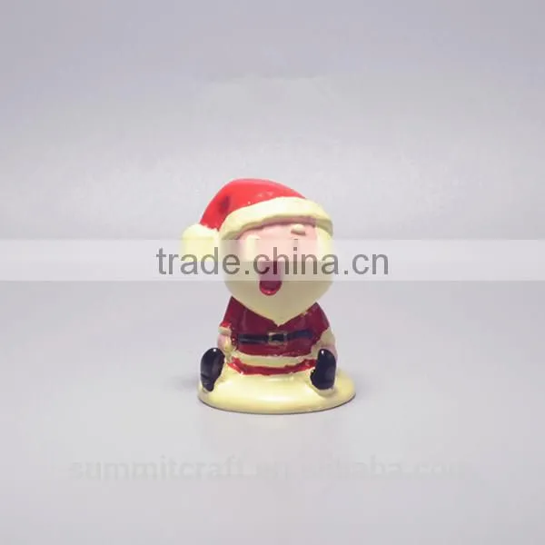 Wholesale Mini Santa Claus Polyresin Personalized Christmas Ornaments photo-5