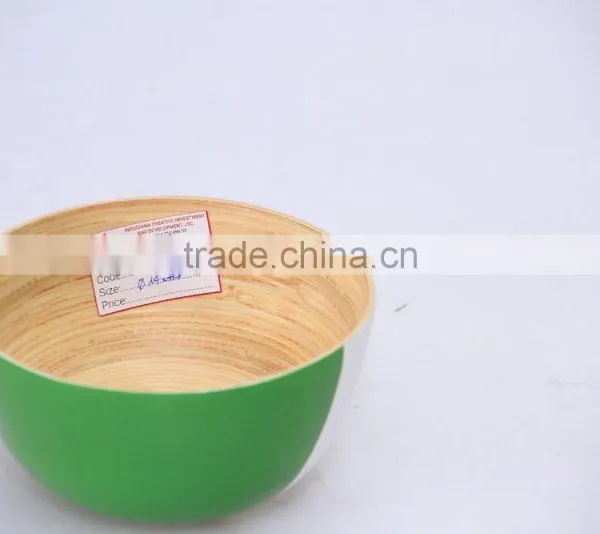 New Design Bamboo Bowl From Vietnam Manufacturer photo-5