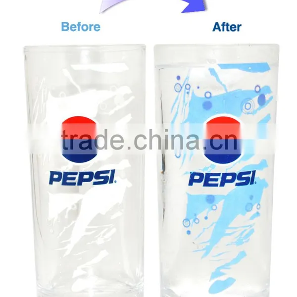 Customized Design Frosted Customise Glass Cup for Promotional photo-3