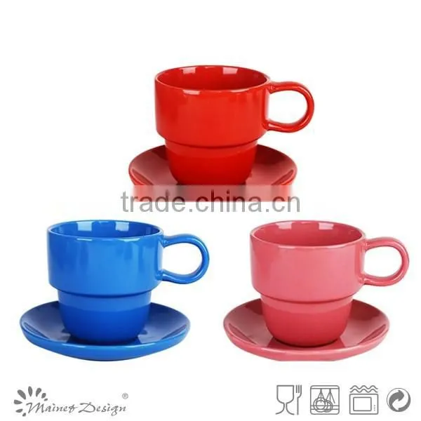 Custom Printed Ceramic Coffee & Tea Set,porcelain Cup & Saucer,wholesale Tea Sets photo-4