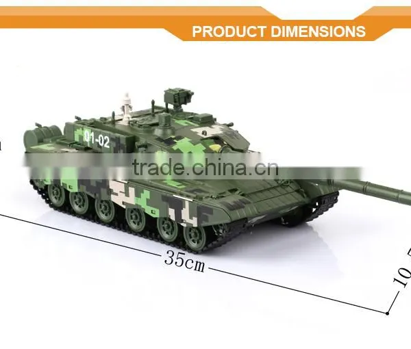 1:35 ZTZ-99 Type Battle rc Tank China Diecast Model Full Metal rc Tank photo-5