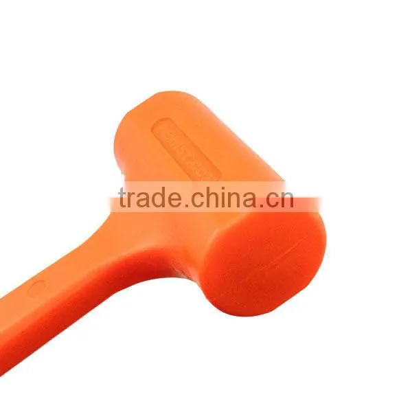 Orange Dead Blow Mallet Rubber Hammer photo-3
