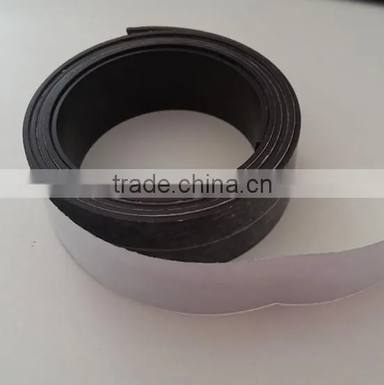 Magnetic Tape With One Side Glue Adhesive and the Other Side Magnetic photo-3