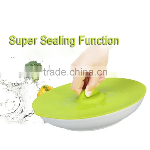 LFGB Approved Custom Logo Silicone Suction Lids for Bowl photo-2