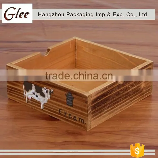 Pretty fancy Hot-sale handmade customized solid wood plate