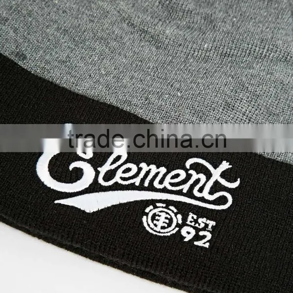 Custom Jacquard Beanie/acrylic Beanie/beanie Hat With Top Ball photo-2