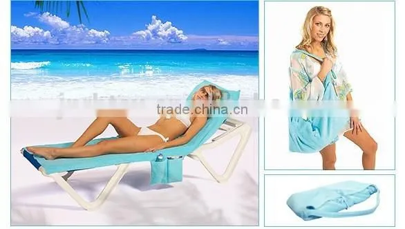 High Quality Cotton Lounger Beach Towel photo-2