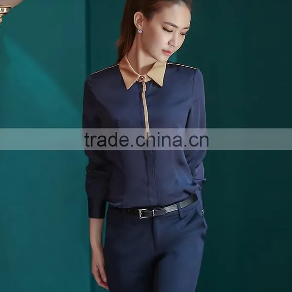 Custom Chantilly Long Sleeve Latest Fashionable Ladies Blouse Factory Women Shirt Blouse photo-5