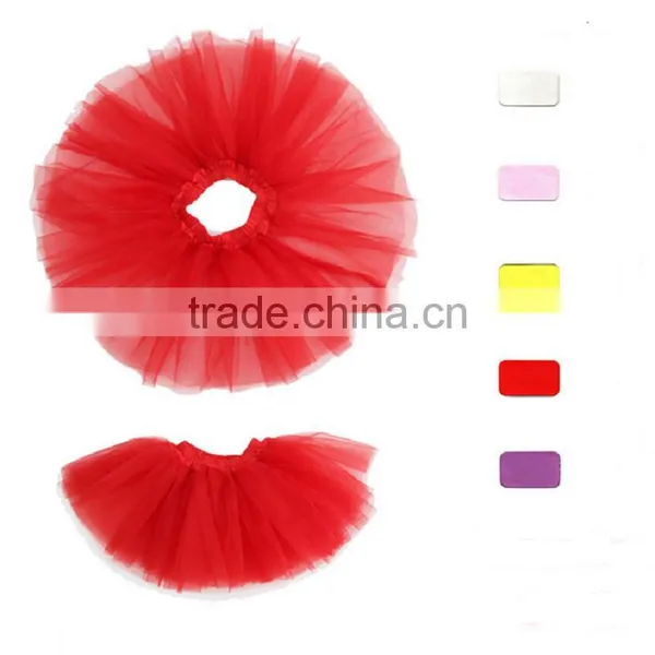 Brightly Lim Green Petti Skirt/ballet Tutu for Girls Children Tulle Skirt Performance Wear photo-6