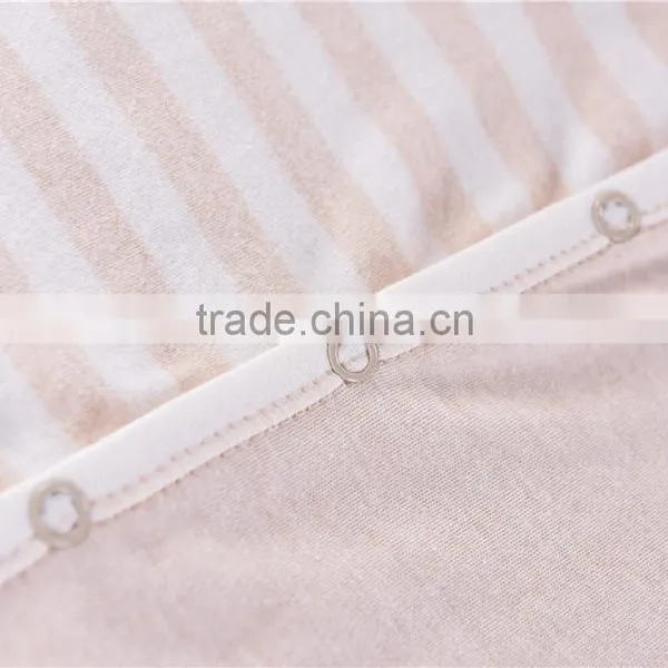 Organic Cotton Baby Rompers Long Sleeve Baby Sleepwear photo-4
