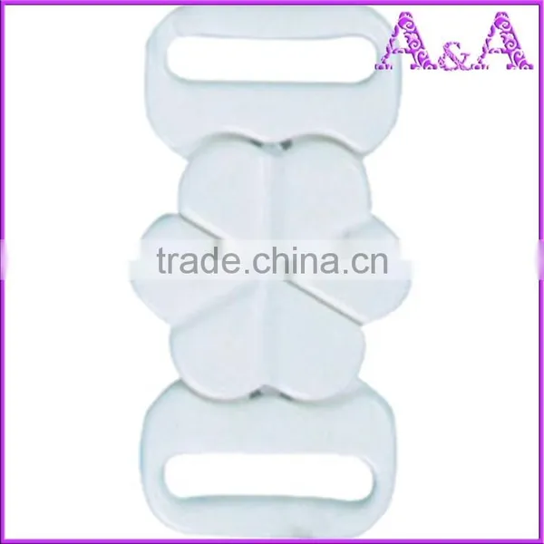 White Bra Front Clasp Swimwear Plasthic Buckle in Nickle Free photo-2