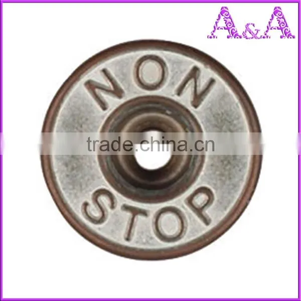 Supply Top Quality BRASS JEANS BUTTONS Jeans Buttons 18L-40L photo-5