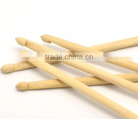 Top Quality Natural&Environmental 9 Sizes Bamboo Crochet Hooks Set photo-2