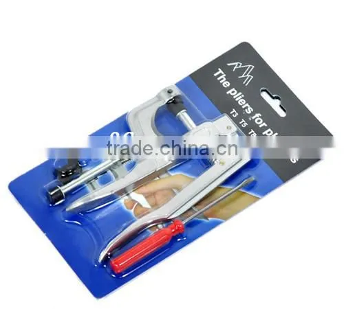 Jewelry Tools Silver Button Fasteners Plastic Snap Plier Kit For Cloth Diapers/Bib photo-2