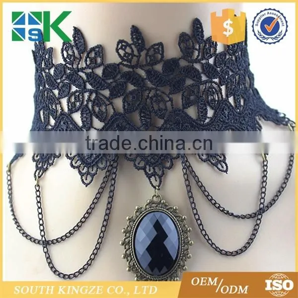 New Wholesale Black Lace Necklace Collar Creative Fashion Fake Collar photo-2