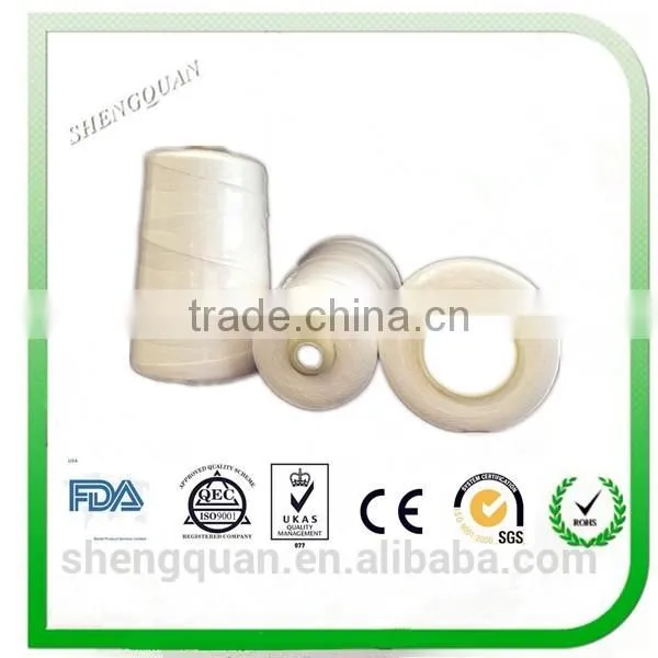 2015 High Quality Cheap 100% Spun Polyester Sewing Thread/100% Polyester Silicone Coated Industrial Sewing Thread photo-2