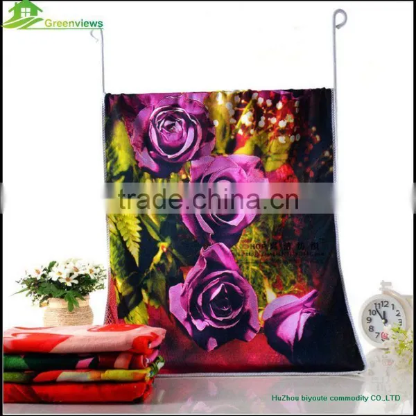 Custom Printed Linen Tea Towel Kitchen Use 100% Microfiber Tea Towel/microfiber Dish Towel/dish Cloth photo-2