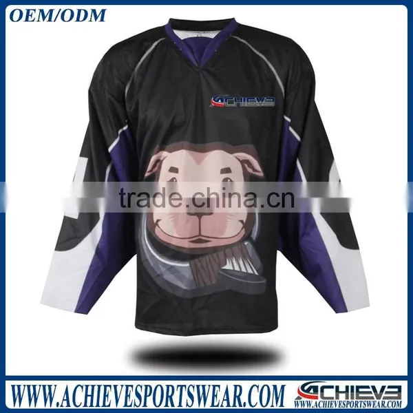 Ice Hockey Wear Sportswear, Fashion Ice Hockey Jersey With Number photo-5