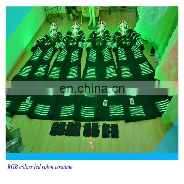 2017 Hot Sale Stilts Walker Dance LED Robot Costume photo-2