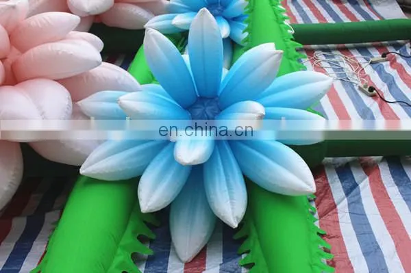 2017 12m Long Inflatable Flower Chain for Fasion Show photo-3